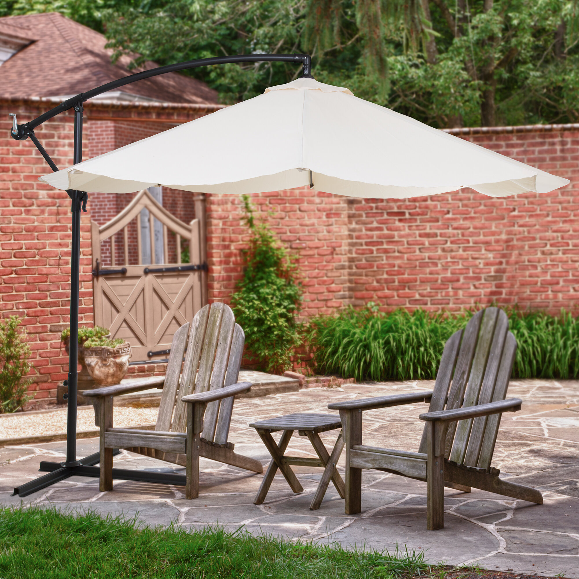 No Tilt Patio Umbrellas You Ll Love In 2020 Wayfair