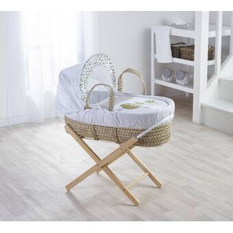 Clair De Lune Folding Breathable Crib With Mattress Wayfair Co Uk