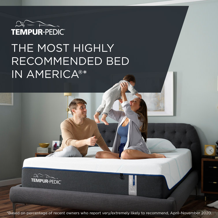 Tempur Pedic Tempur Breeze Supreme Memory Foam 11 5 Plush Mattress Reviews Wayfair