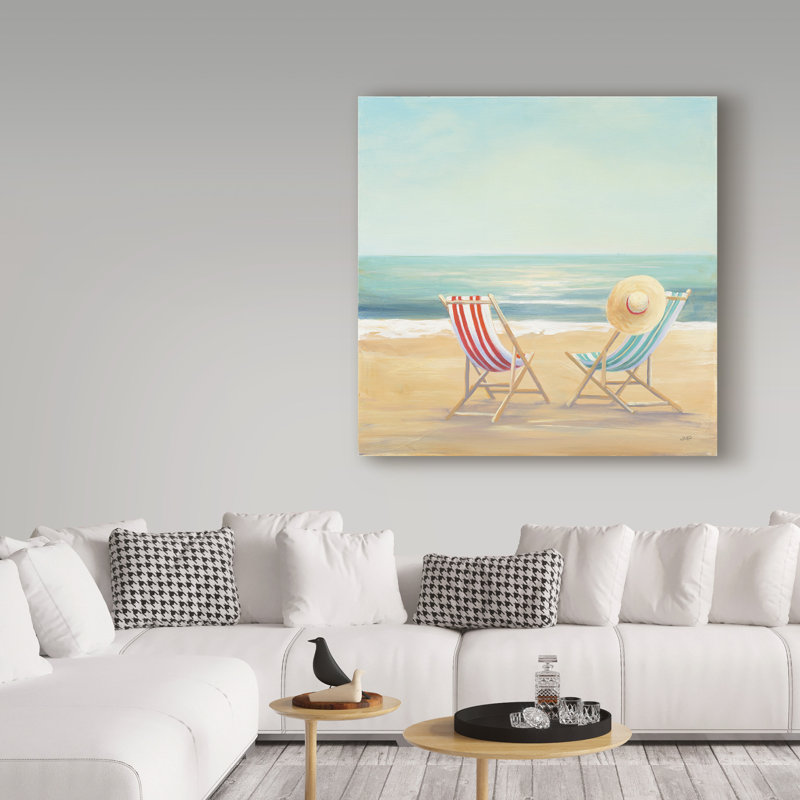 Highland Dunes The Simple Beach Life Acrylic Painting Print On