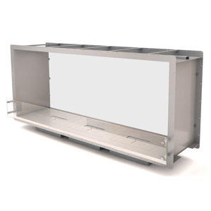 Double Sided Bioethanol Fireplace by EcoSmart Fire