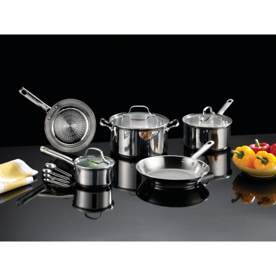 T-fal PerformaPro Stainless Steel Cookware Set, 12 piece T-fal