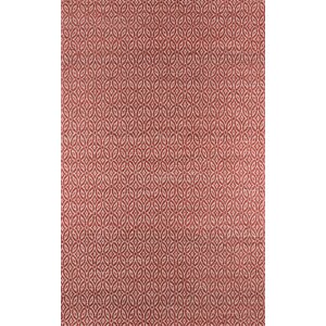 Supriya Hand-Woven Red Area Rug