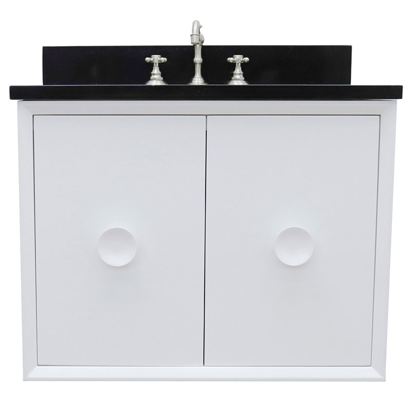 Bloomsbury Market Wilhite 31 Wall Mounted Single Bathroom Vanity Set Wayfair