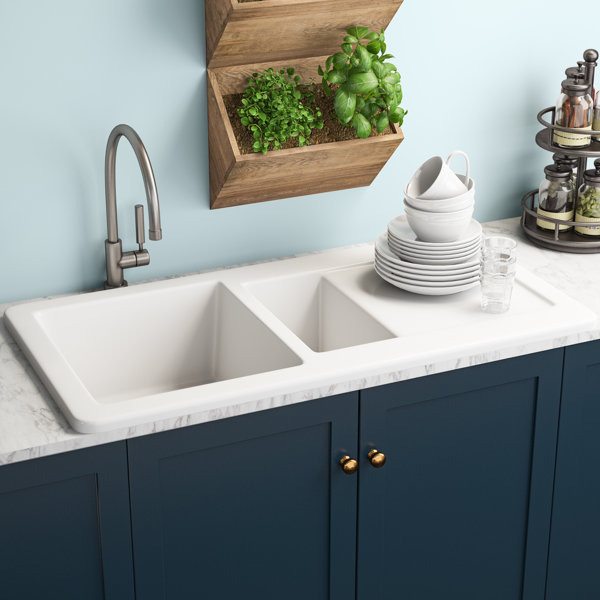 Reginox 100cm x 50cm Inset Kitchen Sink with Waste Outlet ...