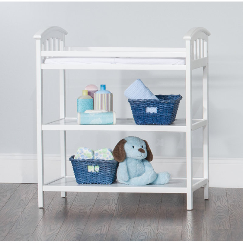 wayfair white changing table