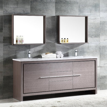 Luxury 72 Inch Bathroom Vanities Perigold
