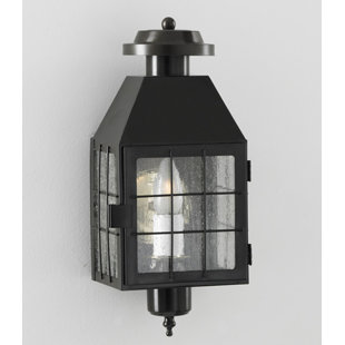 Go to store & view more images Hailie 1-Light Outdoor Flush Mount by Breakwater Bay