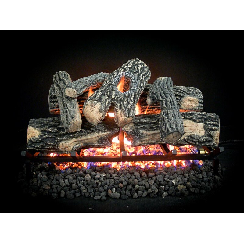 Dreffco Majestic Vented Natural Gas Propane Fireplace Logs Wayfair