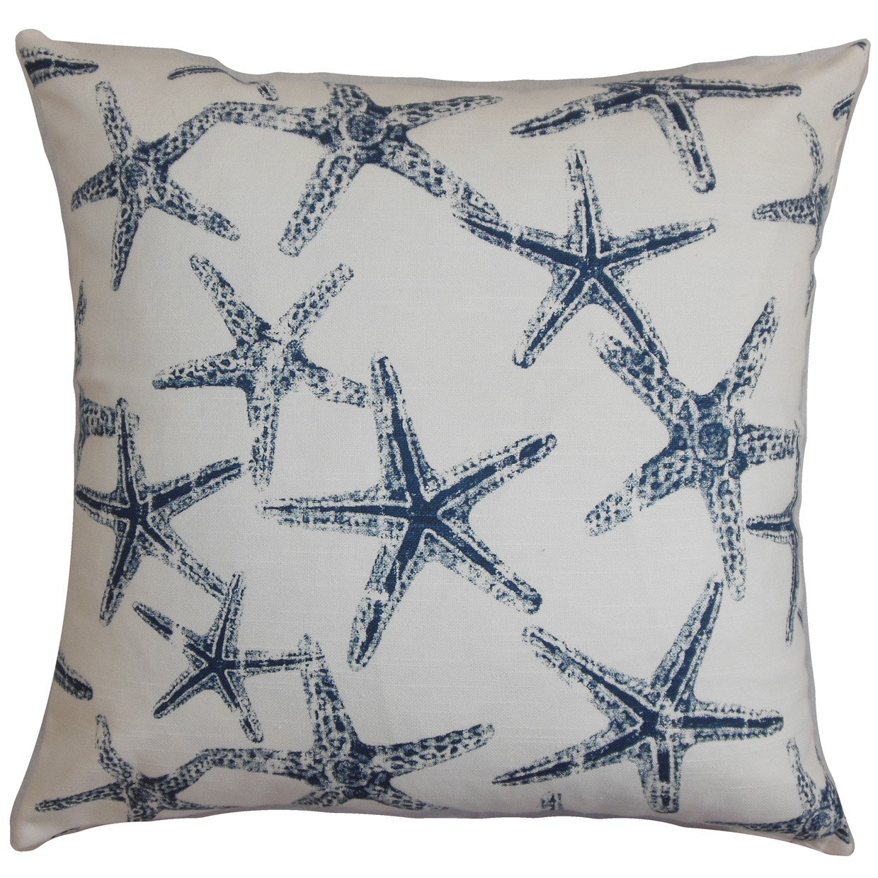 Queen//20 x 30 The Pillow Collection Hafwen Coastal Bedding Sham Navy Blue