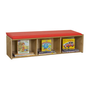 Go to store & view more images Wood Designs Upholstered Storage Bench