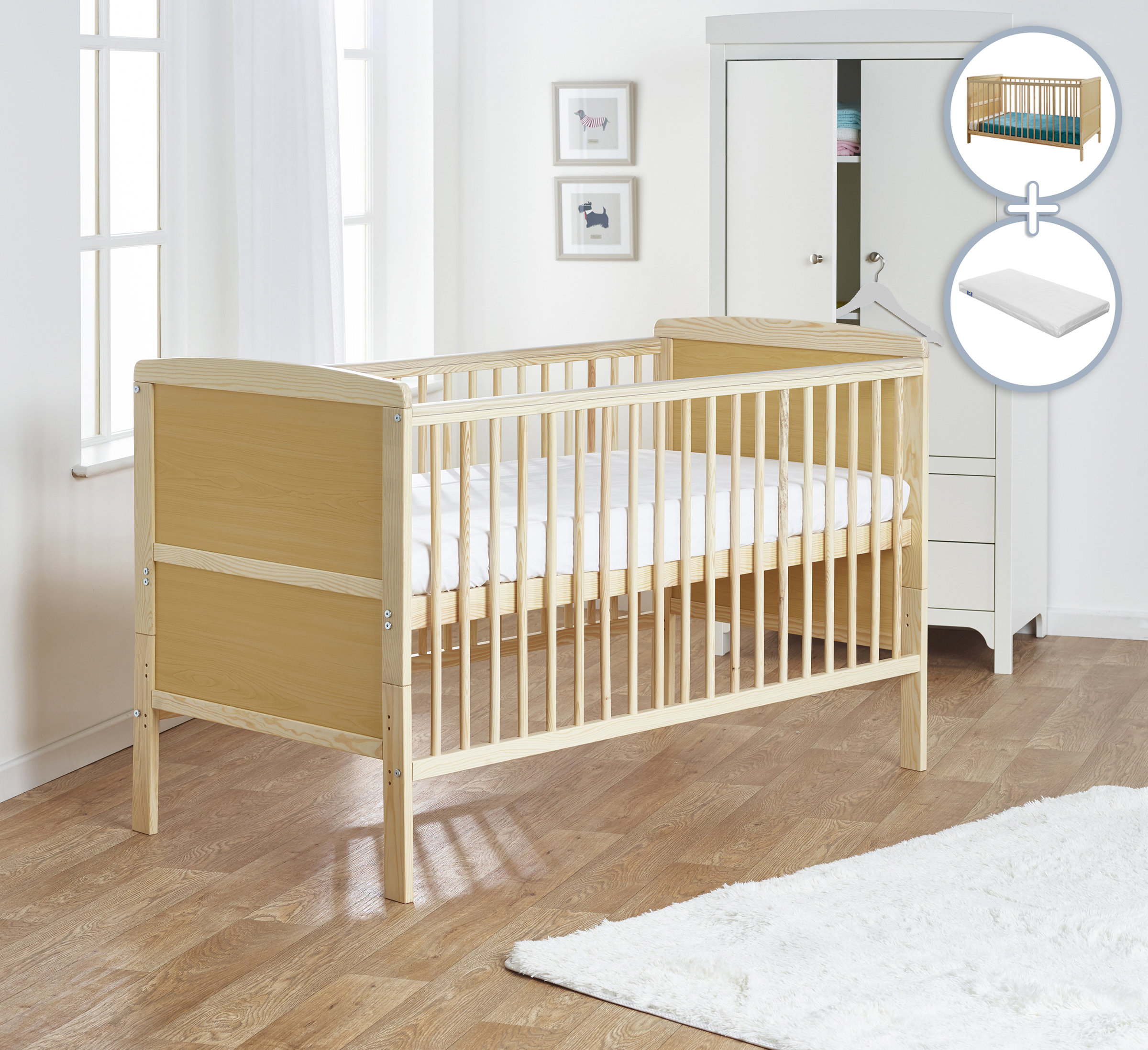 cot bed side rails