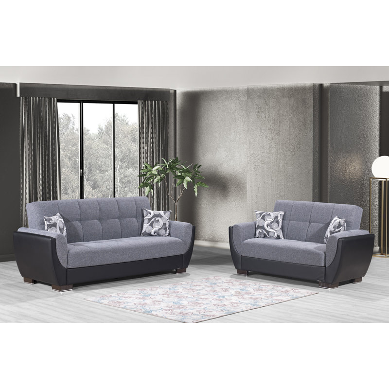 Red Barrel Studio Katerina Round Arms Sleeper Configurable Living