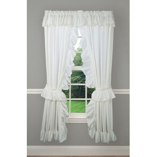 Purple Ruffle Curtains Wayfair