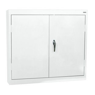 Wall 2 Door Storage Cabinet by Sandusky Cabinets