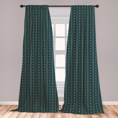 Dark Teal Curtains Wayfair
