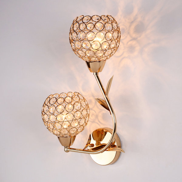 rose gold wall lights