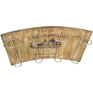 Weinflaschenhalter für 4 Fl. von Château Chic
