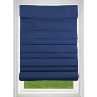 Navy Blue Roman Shade Wayfair Quickview