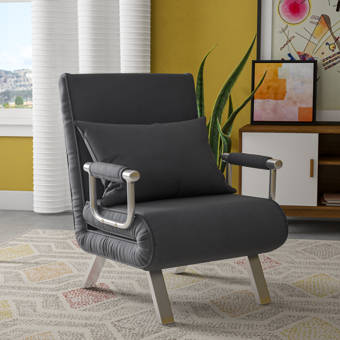 Zipcode Design Deanne 31 5 Wide Tufted Convertible Chair Wayfair