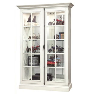 Go to store & view more images Canora Grey Braithwaite Lighted Curio Cabinet