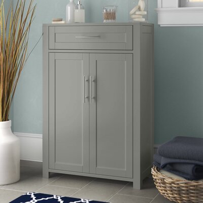 Allura 23.88'' W x 36'' H x 11.75'' D Free-Standing Bathroom Cabinet