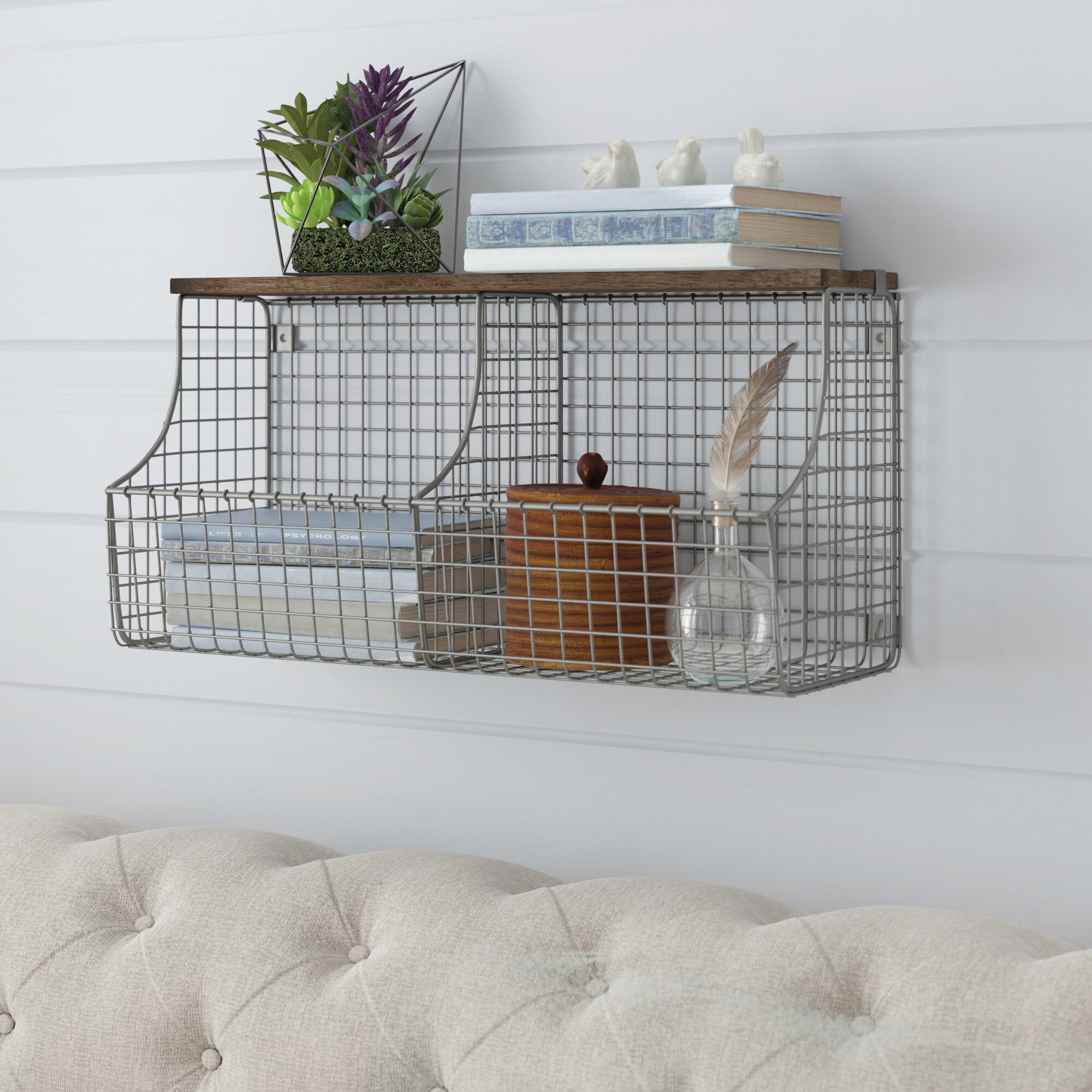 Gracie Oaks Verlaine Wall Organizer & Reviews | Wayfair