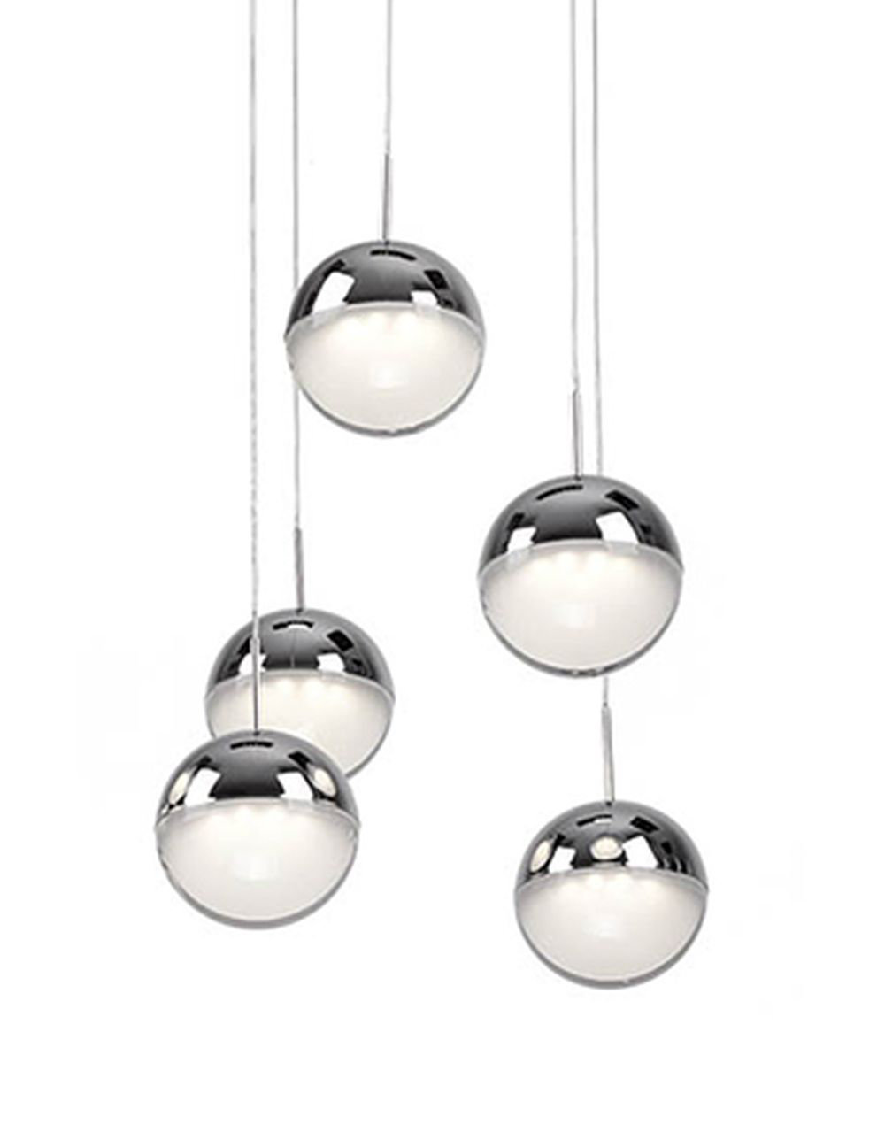 Wrought Studio Petronia 5 Light Cluster Globe LED Pendant Wayfair