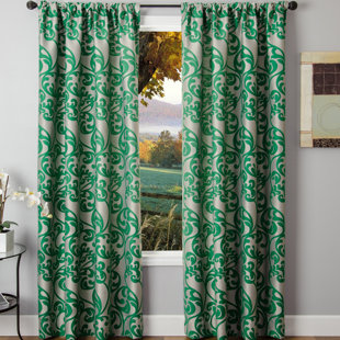 Emerald Green Drapes Wayfair