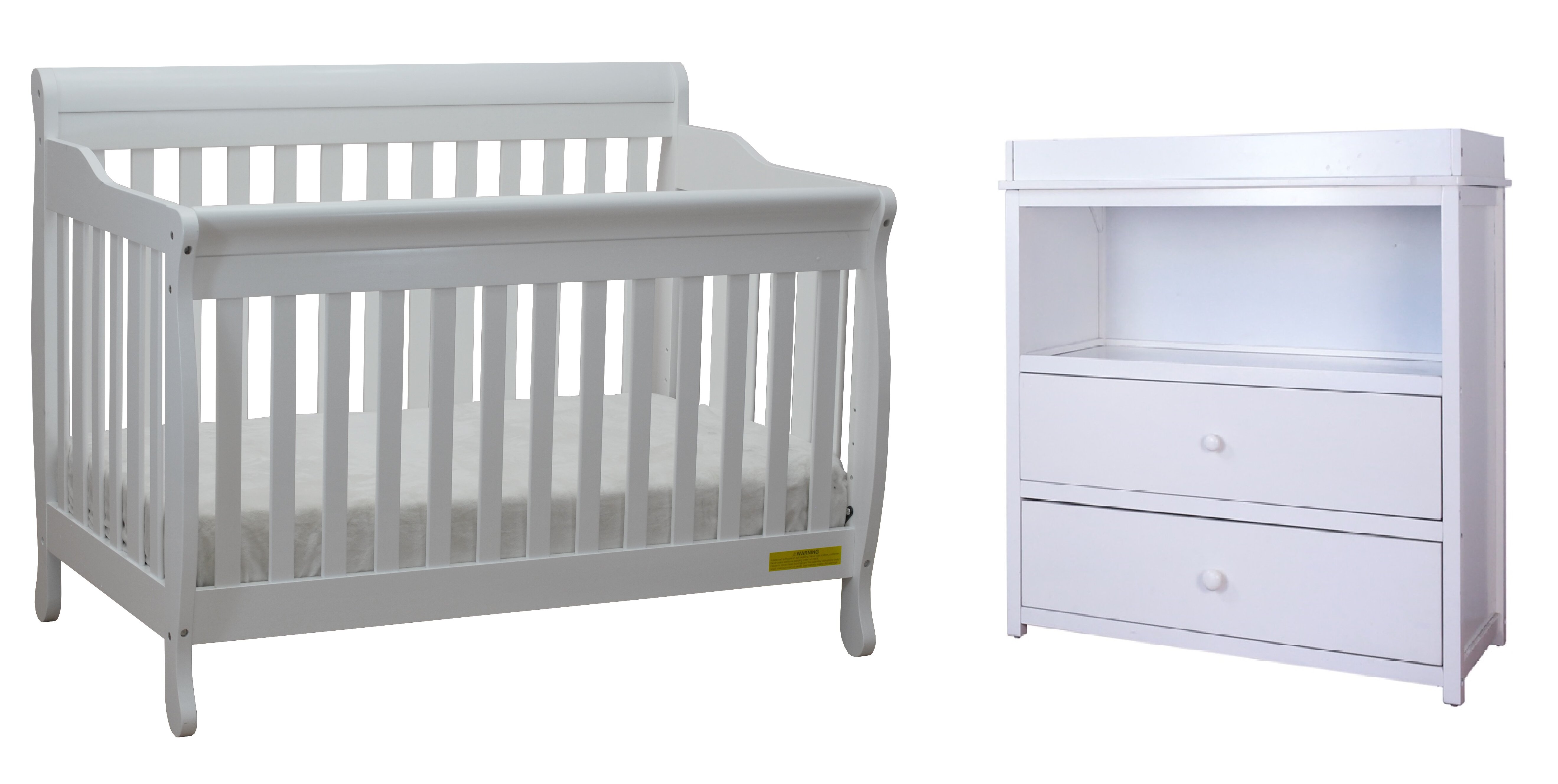 crib and dresser combo sets