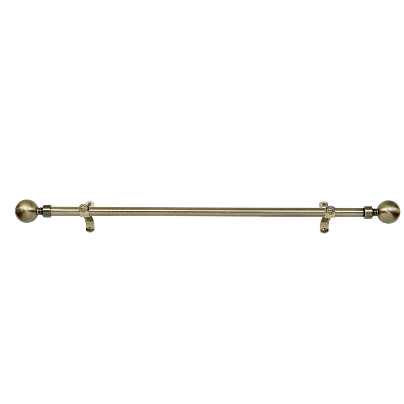 Musa Decorative Single Curtain Rod And Hardware Set Reviews