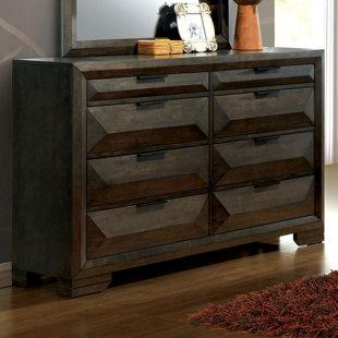Go to store & view more images Bender Contemporary 8 Drawer Double Dresser by Union Rustic