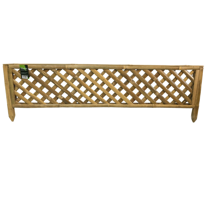 Mgp 14 In H X 4 Ft W Woven Trellis Edging Wayfair