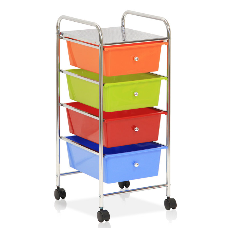 Symple Stuff 4 Drawer Trolley Storage Chest Reviews Wayfair Co Uk