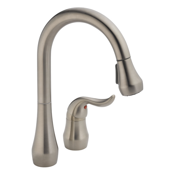 Peerless Faucets Apex Widespread Pull Down Kitchen Faucet Wayfair Ca