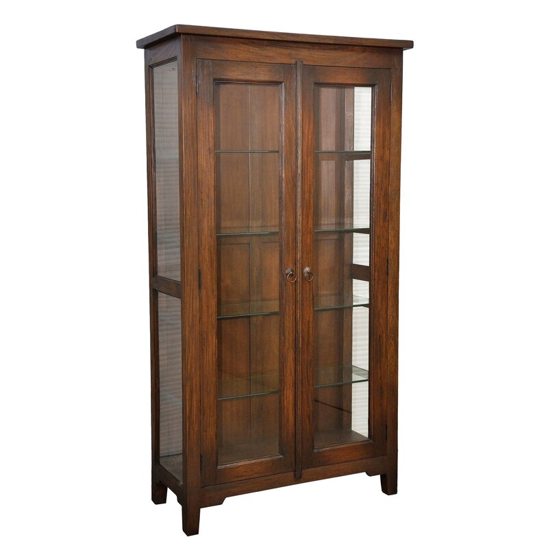 August Grove Tarrance Standard Curio Cabinet Reviews Wayfair