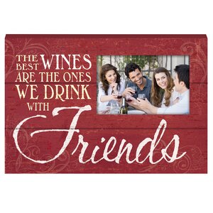 More Than Words 'The Best Wines' Photo Plaque Picture Frame