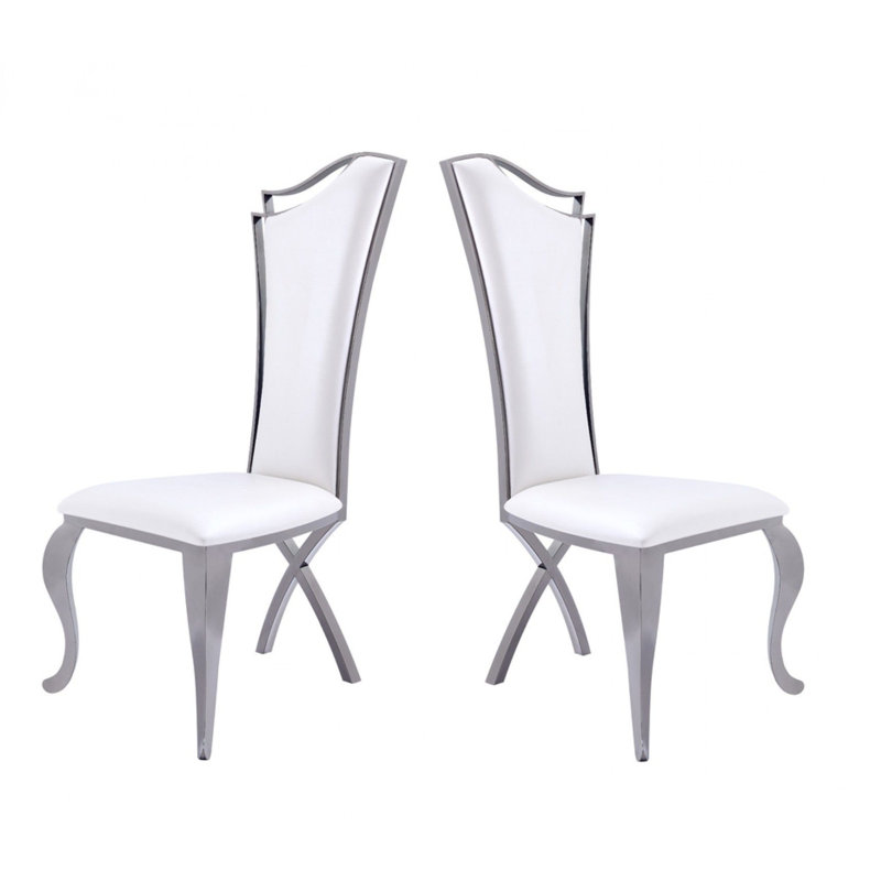 Everly Quinn Lunenburg Upholstered Dining Chair Wayfair