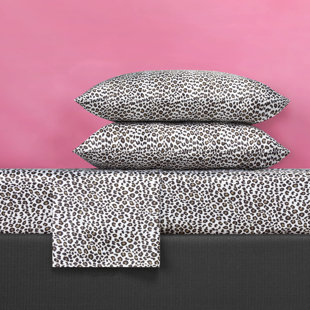 Leopard Print Satin Sheets | Wayfair
