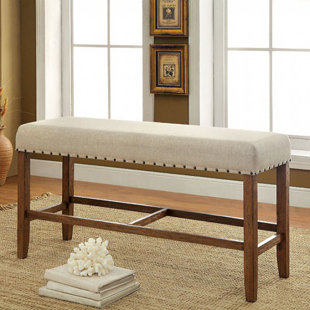 Check price and read more information from trusted store. Darby Home Co Adalard Counter Height Wood Dining Bench