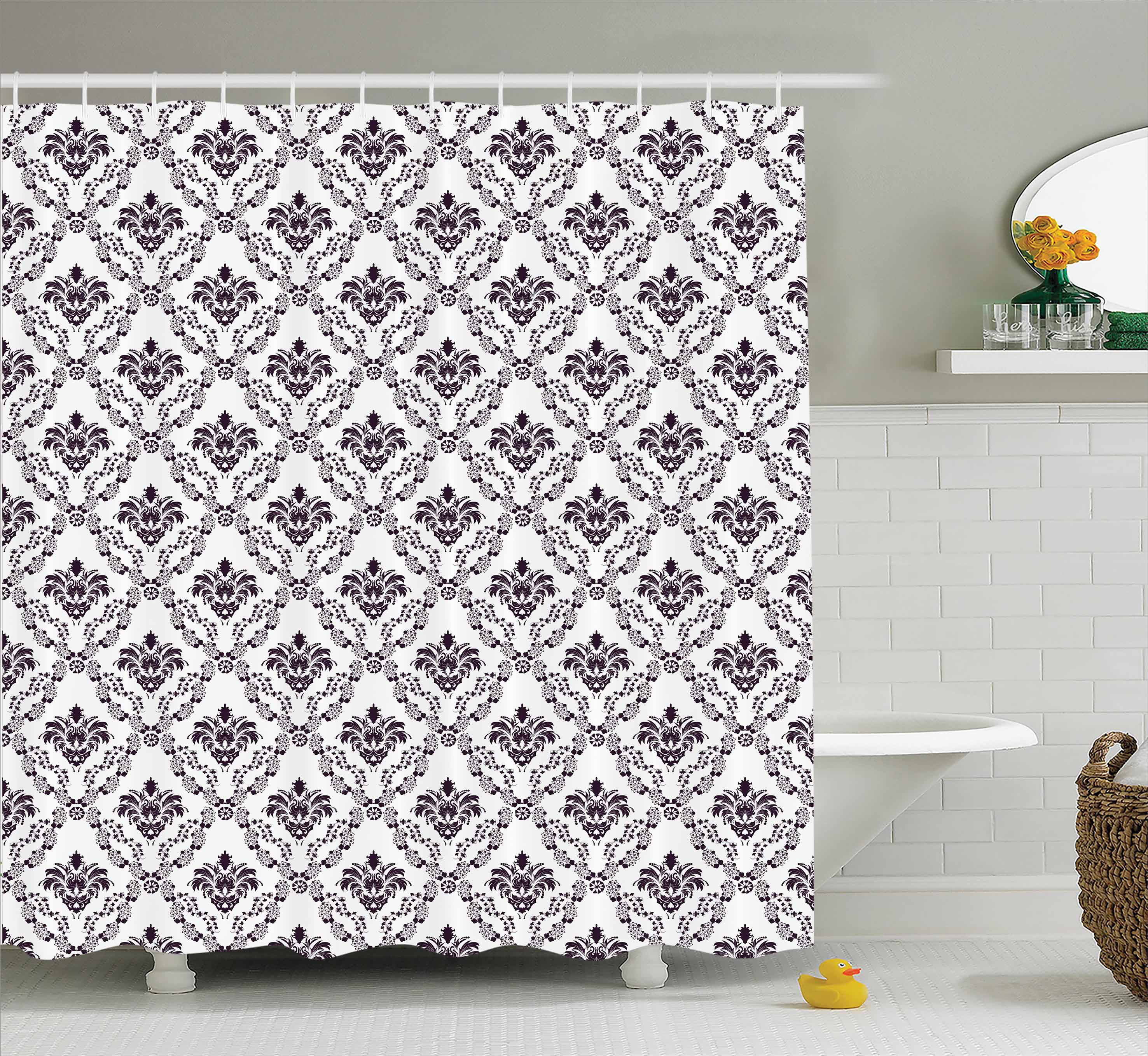 East Urban Home Botanical Leaves Single Shower Curtain Wayfair