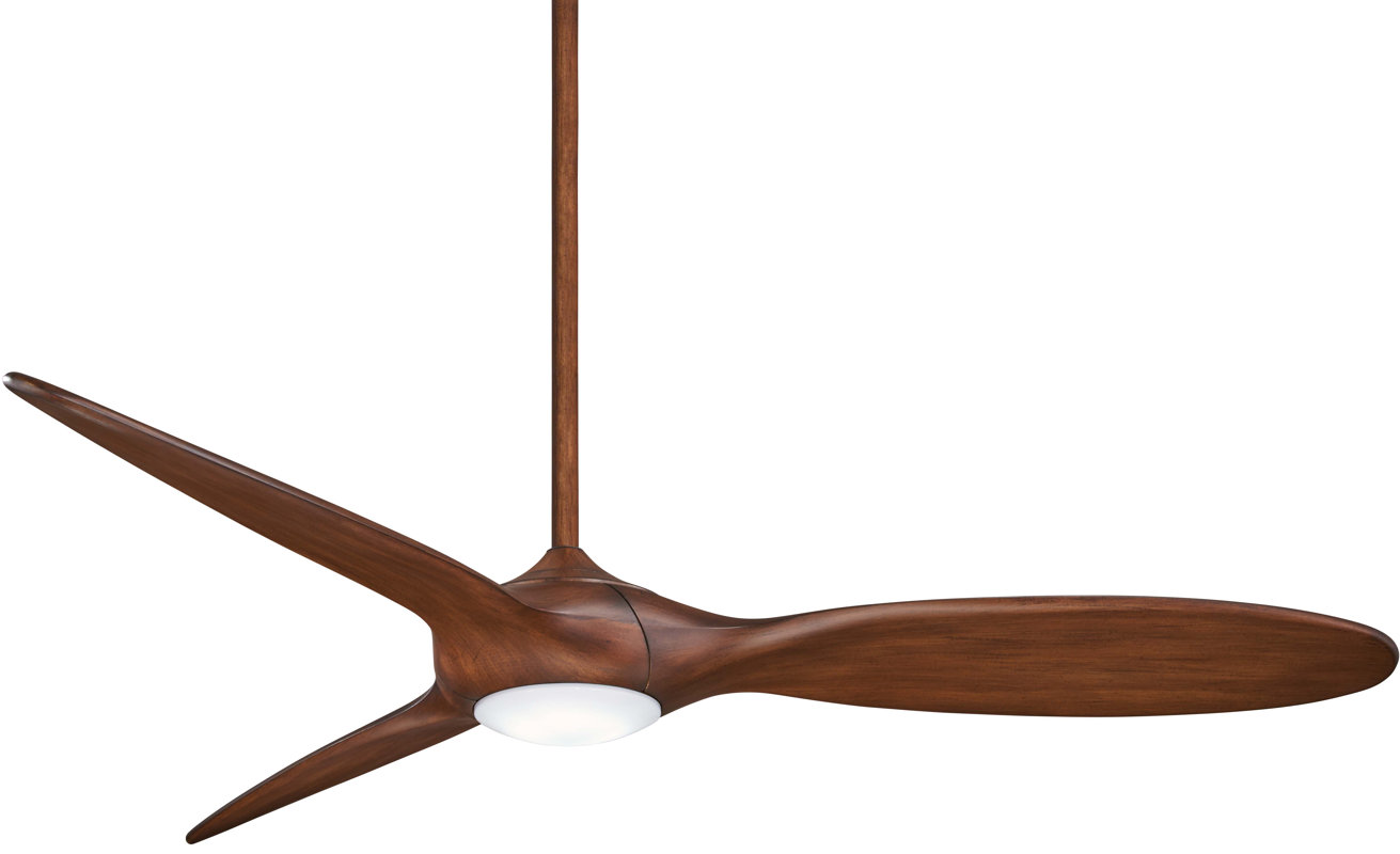 minka aire 60" force led 3-blade ceiling fan & reviews | wayfair minka aire 60" force led 3-blade ceiling fan & reviews | wayfair