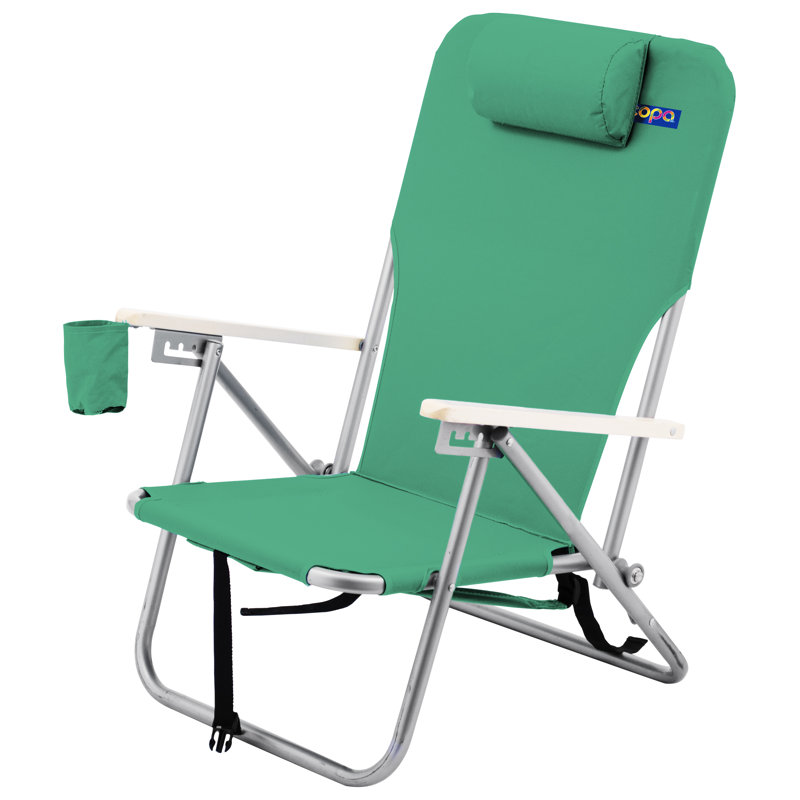 Freeport Park Samara Reclining Folding Beach Chair Reviews Wayfair