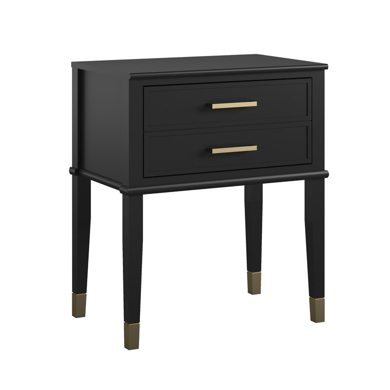 Cosmoliving By Cosmopolitan Westerleigh 1 Drawer Nightstand Reviews Wayfair