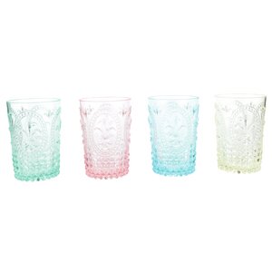 Country Cottageu2122 Embossed 16 oz. Water/Juice Glass (Set of 4)