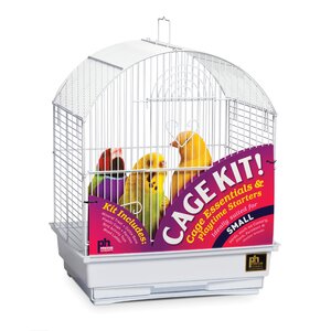 Round Top Parakeet Bird Starter Kit