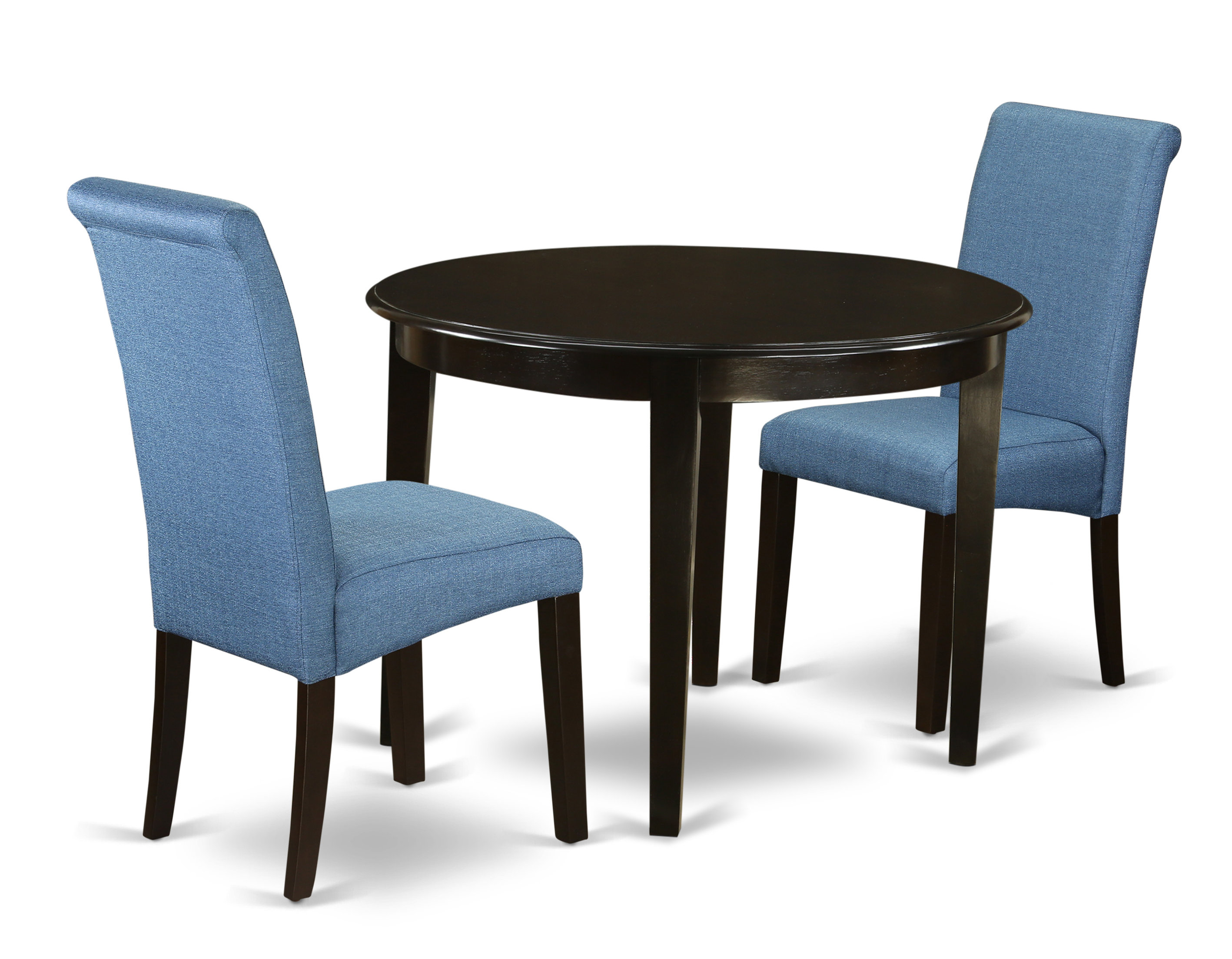 Lorena Small Table 3 Piece Solid Wood Breakfast Nook Dining Set Lorena Small Table 3 Piece Solid Wood Breakfast Nook Dining Set