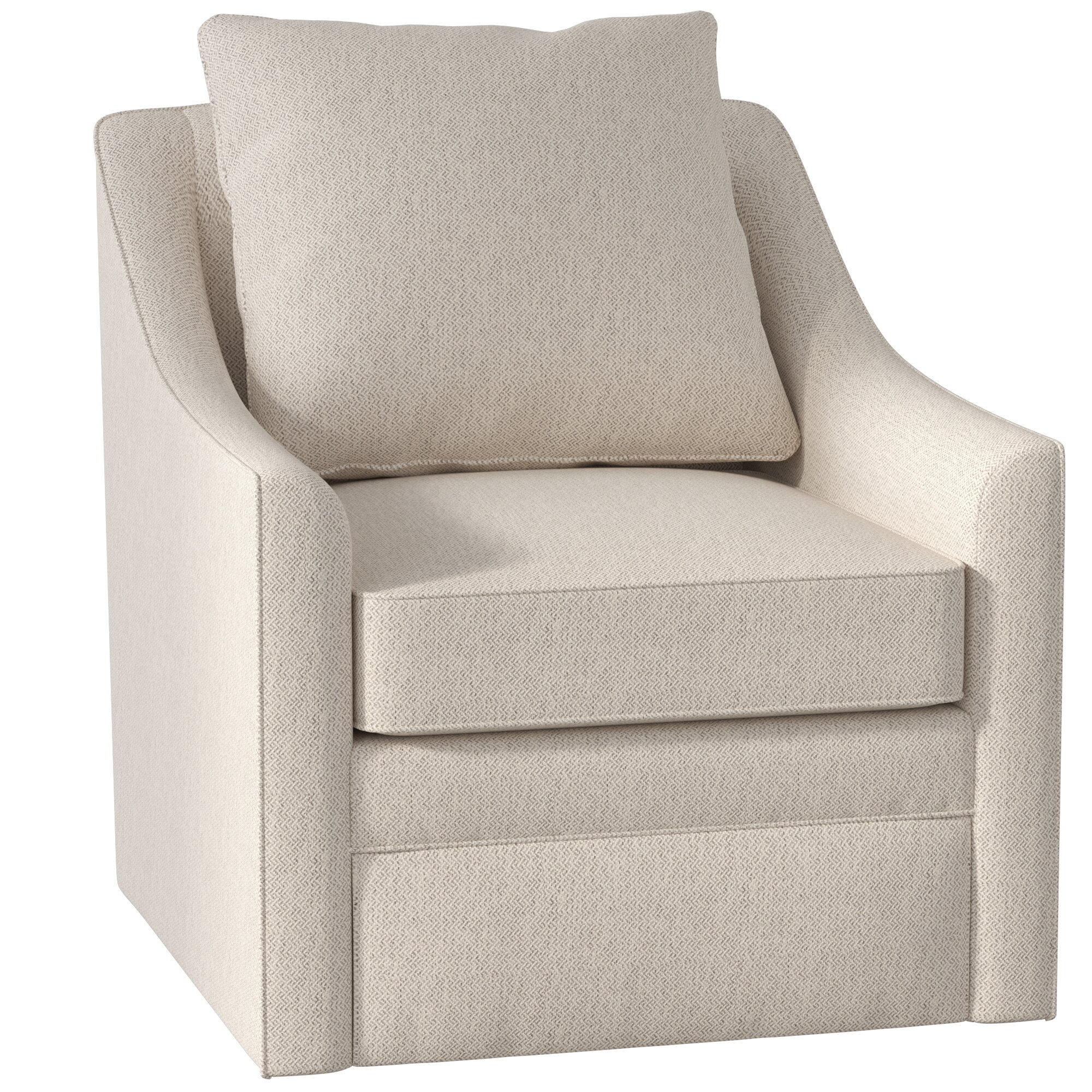 Brenner Swivel Armchair Reviews Birch Lane