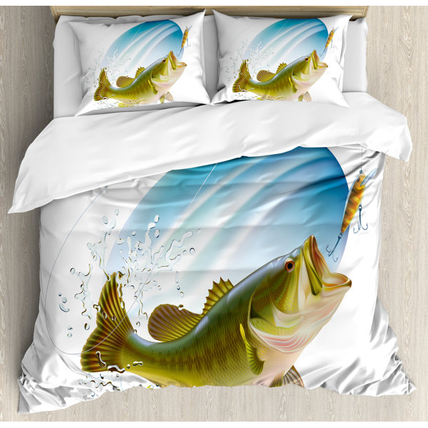 bass fish crib bedding