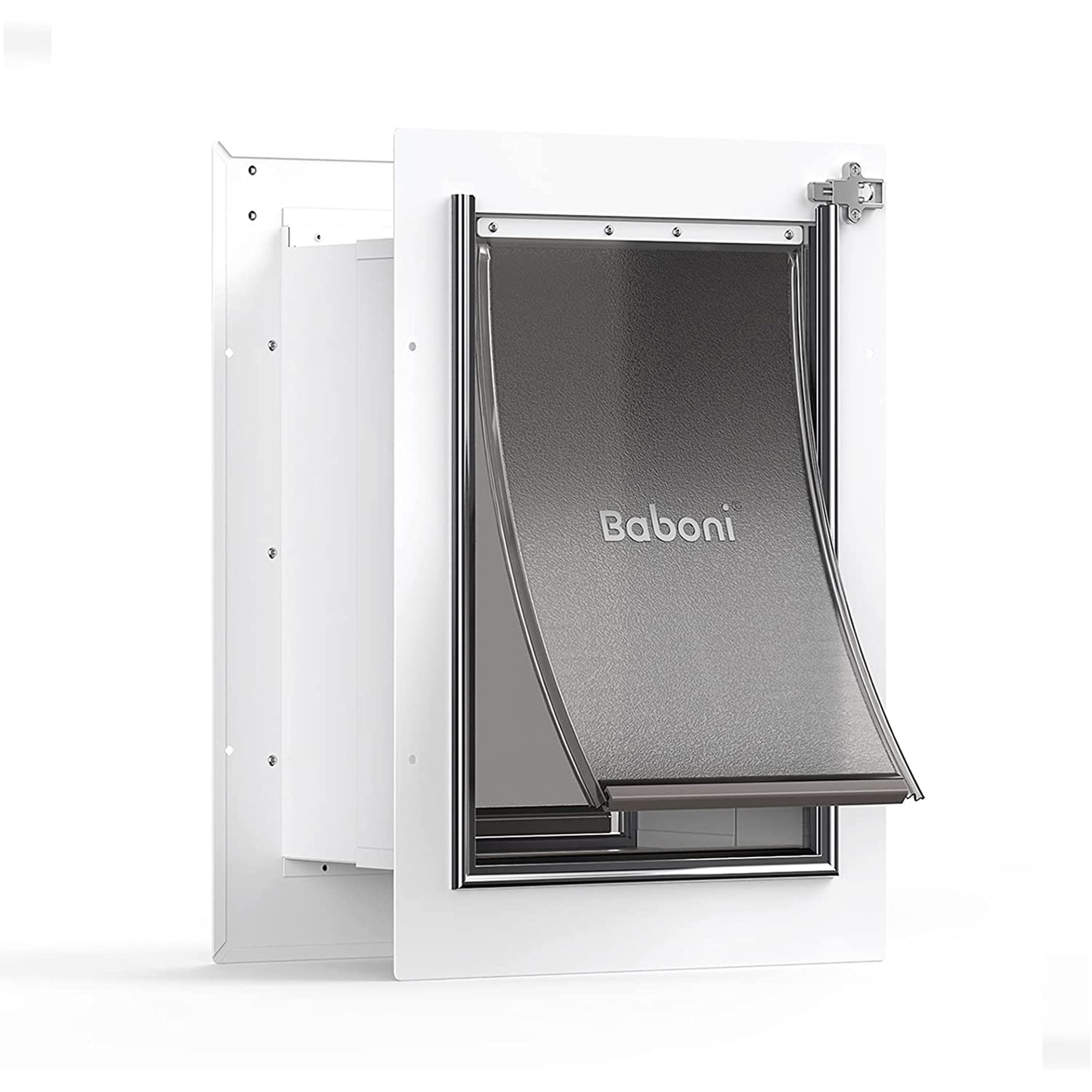 Baboni Metal Wall Mount Pet Door For Dog And Cat Large & Reviews Wayfair